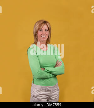 Sep 22, 2005; Boca Raton, FL, USA; Chris Evert Lloyd, Tennis-Legende in ihrem Haus in Boca Raton.  Obligatorische Credit: Foto von Greg Lovett/Palm Beach Post/ZUMA Press. (©) Copyright 2005 von Palm Beach Post Stockfoto