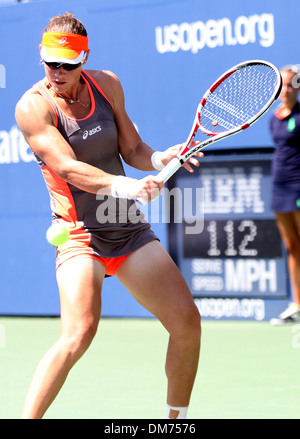 Samantha Stosur uns Open 2012 Frauen Match - Samantha Stosur V Varvara Lepchenko - USTA Billie Jean King National Tennis Center Stockfoto