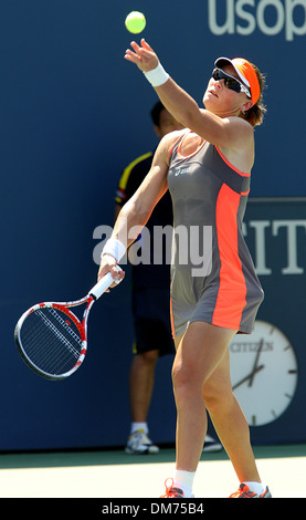 Samantha Stosur uns Open 2012 Frauen Match - Samantha Stosur V Varvara Lepchenko - USTA Billie Jean King National Tennis Center Stockfoto