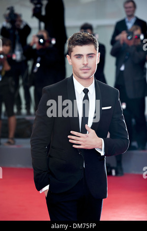 Zac Efron 69th Venedig Film Festival - um jeden Preis - Premiere Venedig Italien - 31.08.12 Stockfoto