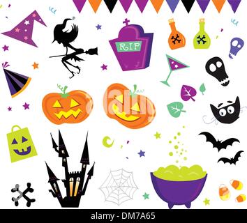 Halloween Vector Icons set III Stock Vektor