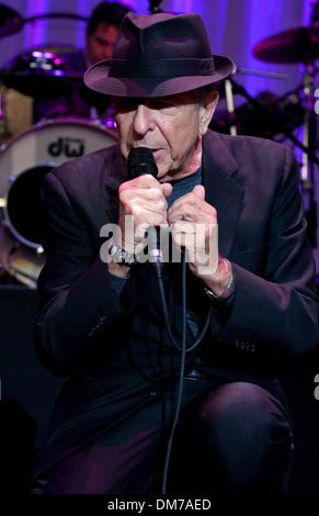 Leonard Cohen in Gamla Ullevi Göteborg, Schweden - 31.08.12 Stockfoto