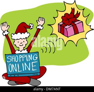 Online-Shopping Stock Vektor