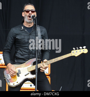 Brian O'Connor von Adlern des Death Metal Reading Festival 2012 - Performances - Tag drei Reading England - 26.08.12 Stockfoto