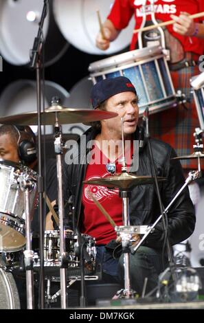 23. Juni 1941 - Vereinigtes London, Vereinigtes Königreich - LIVE EARTH Konzert, WEMBLEY STADIUM, LONDON, Königreich-07-07-2007.PHOT von MARK CHILTON - - 2007.CHAD SMITH. K53738 (Kredit-Bild: © Globe Photos/ZUMAPRESS.com) Stockfoto