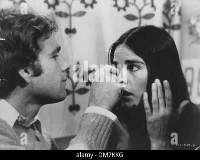22. April 1970 - ALI MACGRAW mit Ryan O' Neal.'' Love Story ''.1970.Supplied von Fotos, inc. (Kredit-Bild: © Globe Photos/ZUMAPRESS.com) Stockfoto