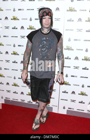 DJ Ashba am Bullyville präsentiert "Aus Deep End" Pool-Party im Hardrock Hotel and Casino Las Vegas Nevada - 01.09.12 Stockfoto