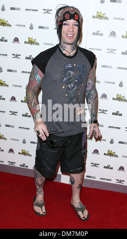 DJ Ashba am Bullyville präsentiert "Aus Deep End" Pool-Party im Hardrock Hotel and Casino Las Vegas Nevada - 01.09.12 Stockfoto