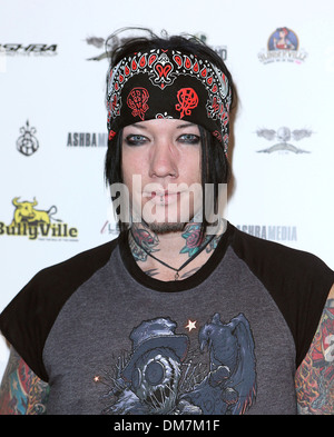 DJ Ashba am Bullyville präsentiert "Aus Deep End" Pool-Party im Hardrock Hotel and Casino Las Vegas Nevada - 01.09.12 Stockfoto