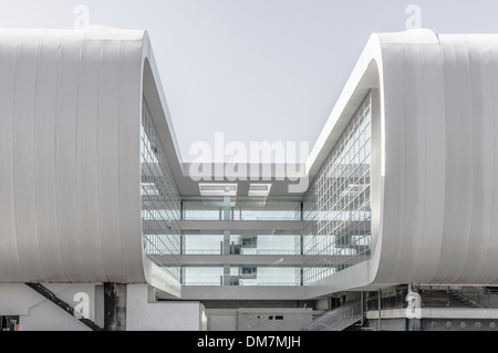 Vorderseite des Marriott Hotel am Flughafen Malpensa, Mailand, Lombardei, Italien, Europa Stockfoto