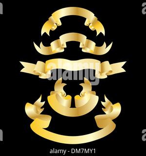 Bänder-set Stock Vektor