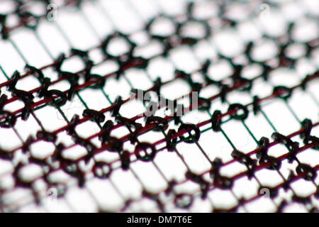 Ein magnetischer Kernspeicher Brett aus einem IBM/360 System ab ca. 1966 Stockfoto