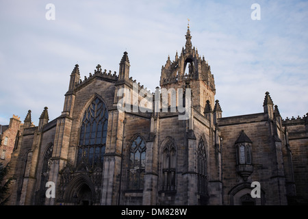 St Giles Cathedral in Edinburgh Stadtzentrum Stockfoto