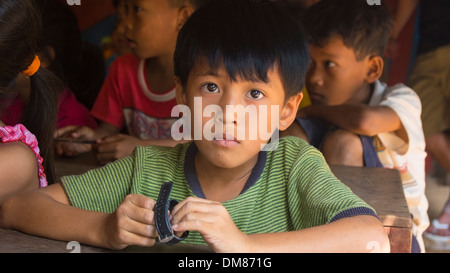 Grundschule Kinder Bildung Phnom Penh Kambodscha in Südostasien Stockfoto