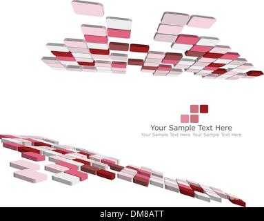 geprüften Hintergrund Stock Vektor