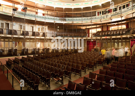 Teatro Tomas Terry Theater Theater innen, Cienfuegos Kuba Karibik Stockfoto