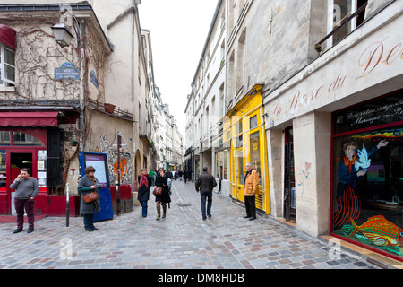 Jüdischen Viertel Le Marais in Paris, Frankreich Stockfoto