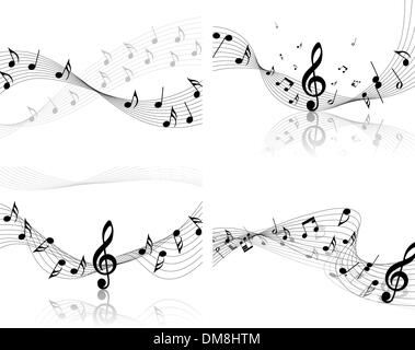 Noten-Personal Stock Vektor