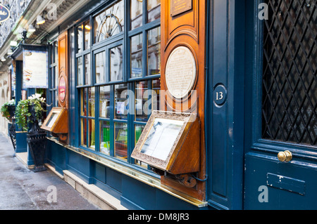 historischen Café Procope in Paris Stockfoto