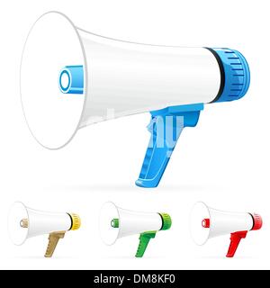 Megaphon-Symbole Stock Vektor