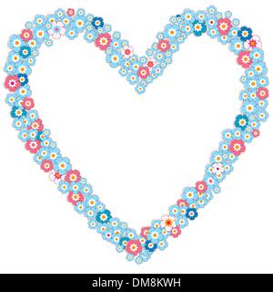 Valentine romantischen Rahmen (Vektor) Stock Vektor
