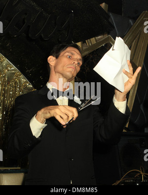 Magier Rob Zabrecky "David Arquette präsentiert Bootsy Balg Dinner-Theater-Spektakel." statt Bootsy Balg West Stockfoto