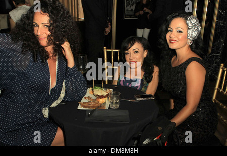 Selena Luna und Freunde 'David Arquette präsentiert Bootsy Balg Dinnertheater Extravaganza. abgehaltenen Bootsy Balg West Stockfoto