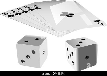 Glücksspiel Stock Vektor