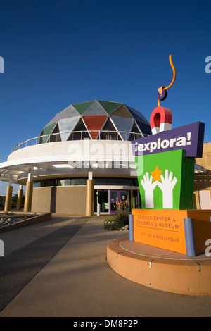 ! Explora! Science Center und Kinder Museum, Albuquerque, New Mexico, Vereinigte Staaten Stockfoto