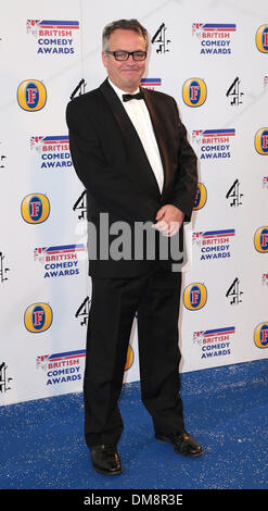London, UK, 12. Dezember 2013 Charlie Higson kommt bei den British Comedy Awards am Fountain Studios, Wembley, London Foto: MRP/Alamy Live News Stockfoto