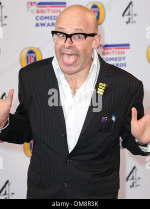 London, UK, 12. Dezember 2013 Harry Hill kommt bei den British Comedy Awards am Fountain Studios, Wembley, London Foto: MRP/Alamy Live News Stockfoto