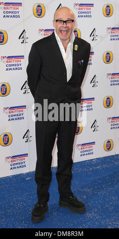 London, UK, 12. Dezember 2013 Harry Hill kommt bei den British Comedy Awards am Fountain Studios, Wembley, London Foto: MRP/Alamy Live News Stockfoto
