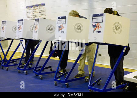 Voting Tag Brooklyn NY Stockfoto