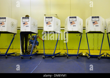 Voting Tag Brooklyn NY Stockfoto