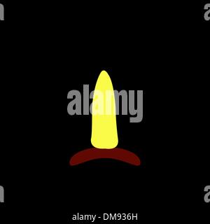 Kerze Stock Vektor