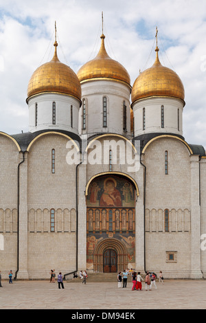 Kathedralen und Plätze des Moskauer Kreml, Russland Stockfoto