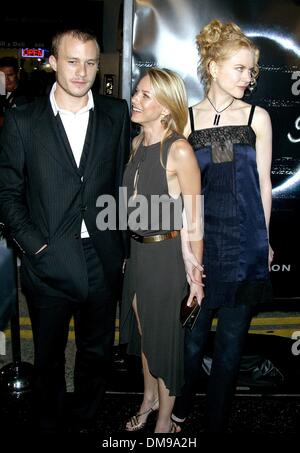 1. Januar 1980 - Kalifornien, USA - HEATH LEDGER und NAOMI WATTS NICOLE KIDMAN... K26614MR '' RING'' SPECIAL SCREENING. MANN BRUIN THEATER, WESTWOOD, CA.OCT. 09 2002. MILAN RYBA / 2002. (Kredit-Bild: © Globe Photos/ZUMAPRESS.com) Stockfoto