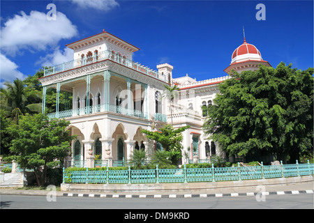 Palacio de Valle, Calle 37 (aka Prado), Punta Gorda, Cienfuegos, Provinz Cienfuegos, Kuba, Karibik, Mittelamerika Stockfoto