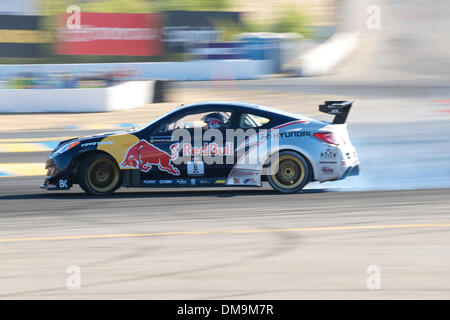 21. August 2009: Reb Bull/RMR Fahrer Rhys Millen von San Juan Capistrano, CA in der #6 Hyundai Genesis auf dem Formula Drift-Event '' gesperrt und geladen '', Infineon Raceway, Sonoma, CA Â © Matt Cohen / Southcreek Global 2009 (Credit-Bild: © Southcreek Global/ZUMApress.com) Stockfoto