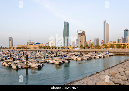 Sultan Mall mit Marina, Kuwait, Arabische Pensinula, Westasien Stockfoto