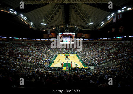 22. August 2009: 4. Quartal Aktion während der Seattle Storm 70-64 Sieg über Indiana Fever in der Key Arena in Seattle Washington. (Kredit-Bild: © Southcreek Global/ZUMApress.com) Stockfoto