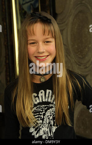 13. Januar 2002 - Hollywood, Kalifornien, USA - BRIE LARSON-... DIE PREMIERE VON "SNOW DOGS"-. 13. JANUAR 2002 - .EL CAPITAN THEATER, LOS ANGELES, CA-. NINA PROMMER / 2002 K27260NP (Kredit-Bild: © Globe Photos/ZUMAPRESS.com) Stockfoto