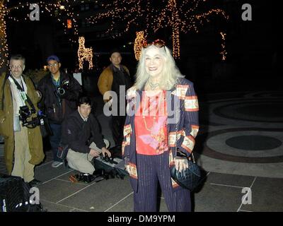 24. März 2002 - New York, New York, USA - 3/24/02 New York Sylvia Meilen bei der offiziellen New York Oscar Nacht Feier im Restaurant Le Cirque. (Â © Neil Schneider).   2002 (Kredit-Bild: © Globe Photos/ZUMAPRESS.com) Stockfoto