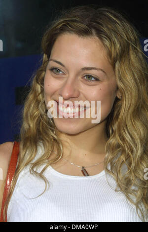 26. August 2002 - Hollywood, CA, USA - K25920NP - die Welt-PREMIERE von "BARBERSHOP". ARCHLIGHT CINERAMA DOME, HOLLYWOOD, CA 26.08.2002. NINA PROMMER / 2002.AMY BRASSETTE (Kredit-Bild: © Globe Photos/ZUMAPRESS.com) Stockfoto