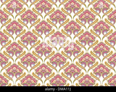 Retro-nahtlose Muster Stock Vektor