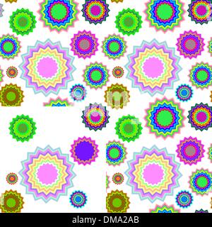 nahtlose geometrische Muster erweitert Stock Vektor