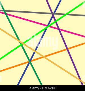 Streifen und Bläschen Stock Vektor