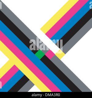 geometrischen farbigen Hintergrund Stock Vektor