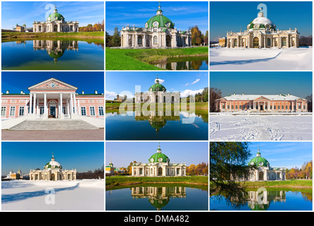 Kuskowo Museum in Moskau Stockfoto