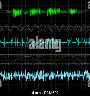 Musik-Wellen Stock Vektor